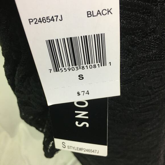 Perceptions New York Lace Dress Black Small - Picture 10 of 16